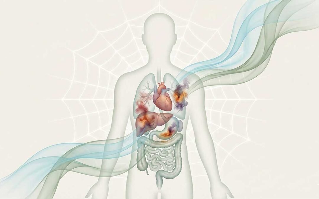 Como as emoções afetam o movimento e saúde dos órgãos?